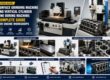 Surface grinding machine and vertical cylinder fine boring machine side-by-side in an engine reconditioning workshop.